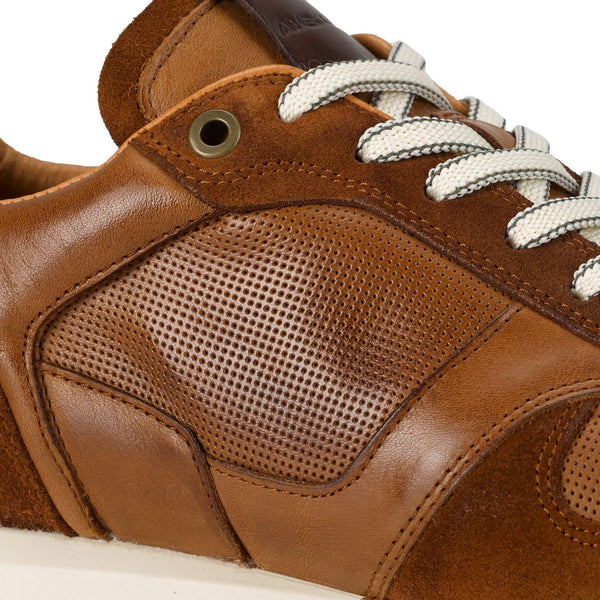 Ambitious Silky Classic Sneaker - Cognac