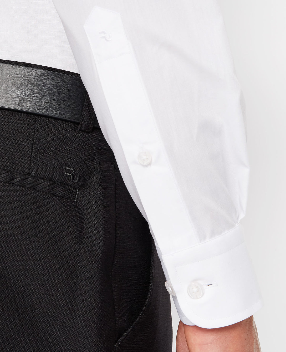 Remus Uomo Tapered Fit Formal Shirt - White