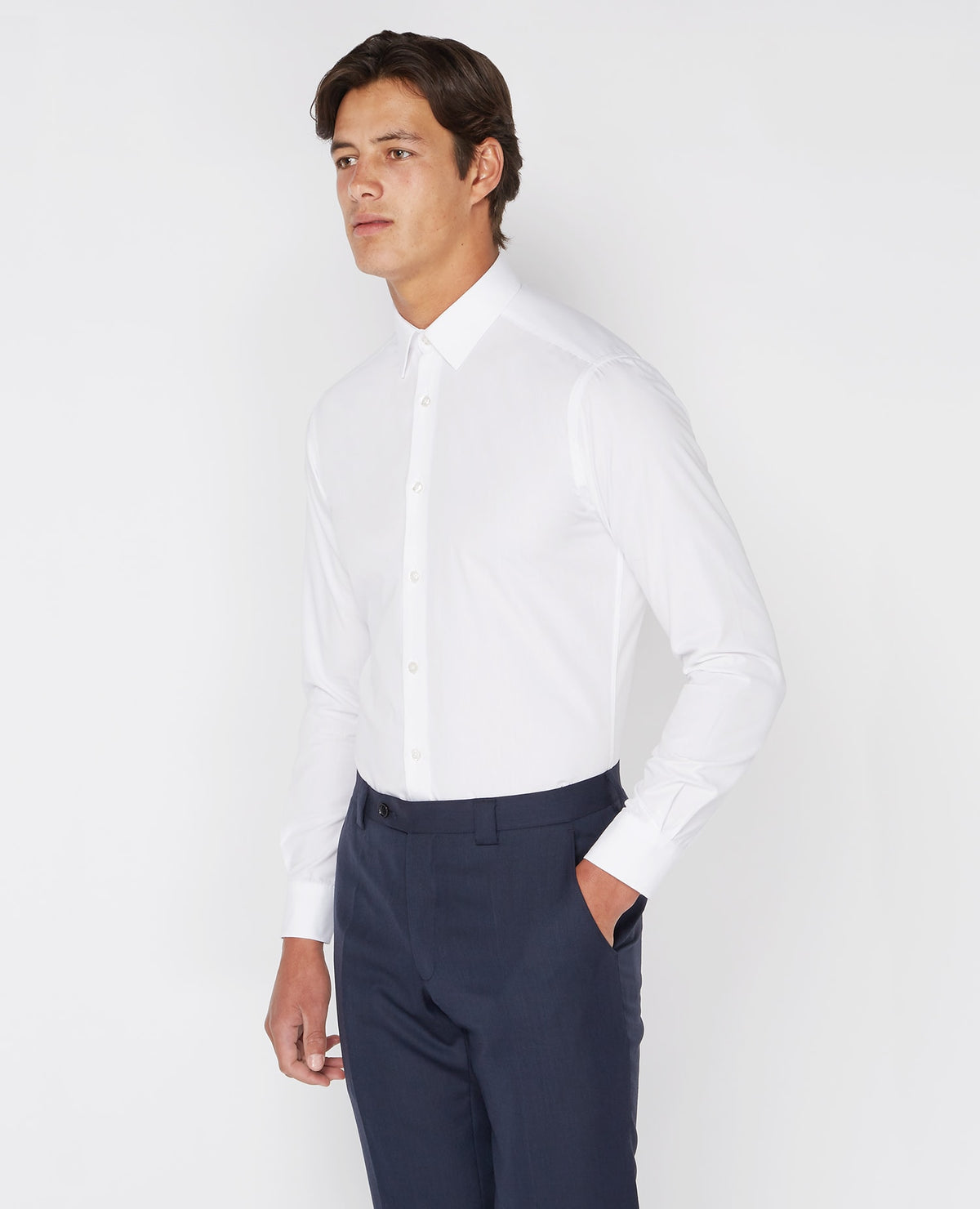 Remus Uomo Slim Fit Shirt - White