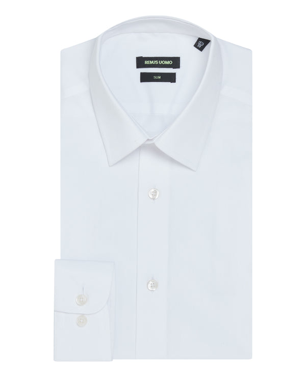 Remus Uomo Slim Fit Shirt - White