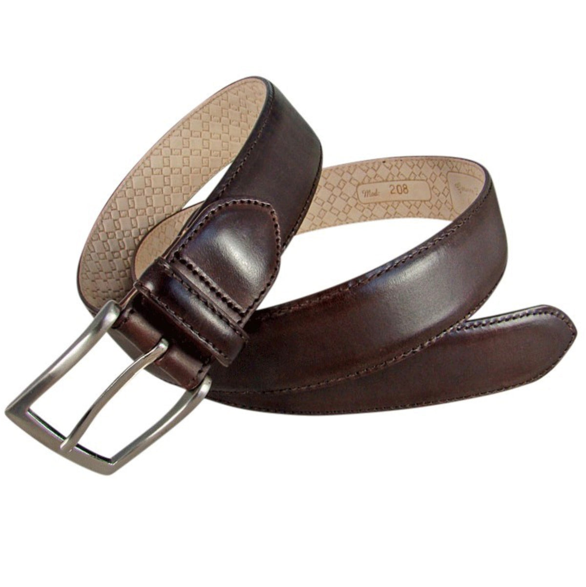 Leyva Genuine Leather Belt - Brown