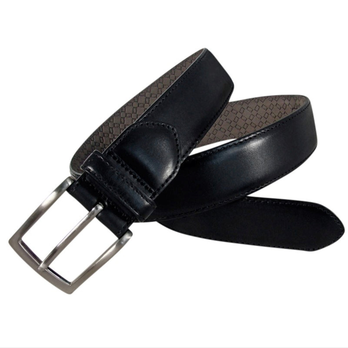 Leyva Genuine Leather Belt - Black