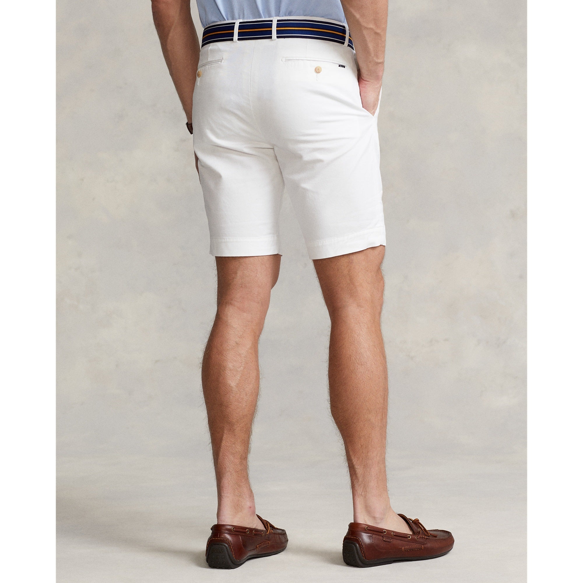 Polo Ralph Lauren 9-Inch Stretch Slim Fit Chino Short - White - Galvin for  Men