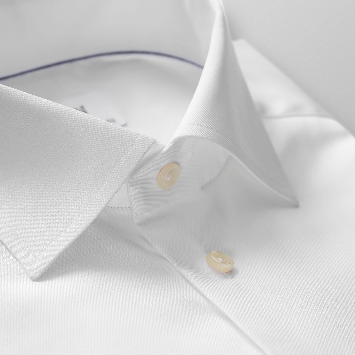Eton Contemporary Fit Signature Twill Shirt - White