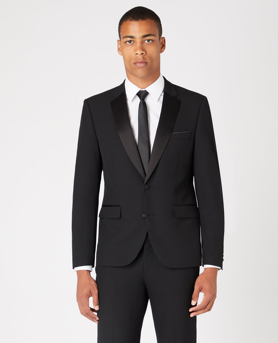 Remus Uomo Paco Suit Jacket - Black