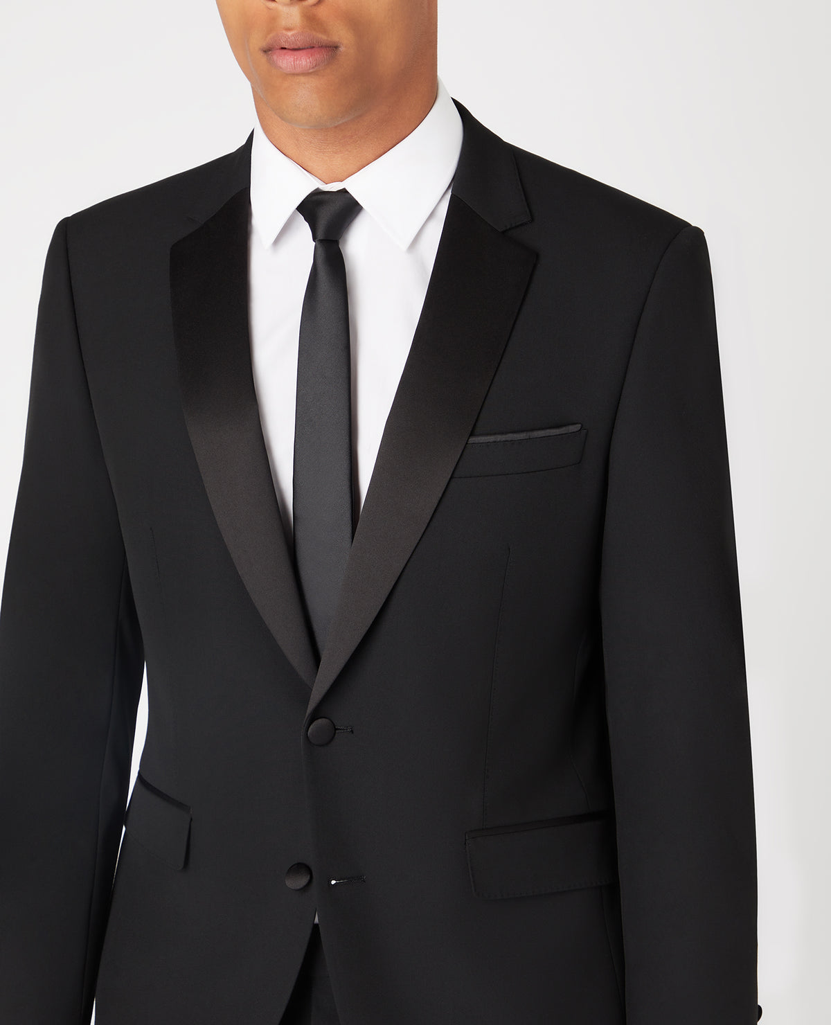 Remus Uomo Black Paco Suit Jacket - Black (Piece 1)
