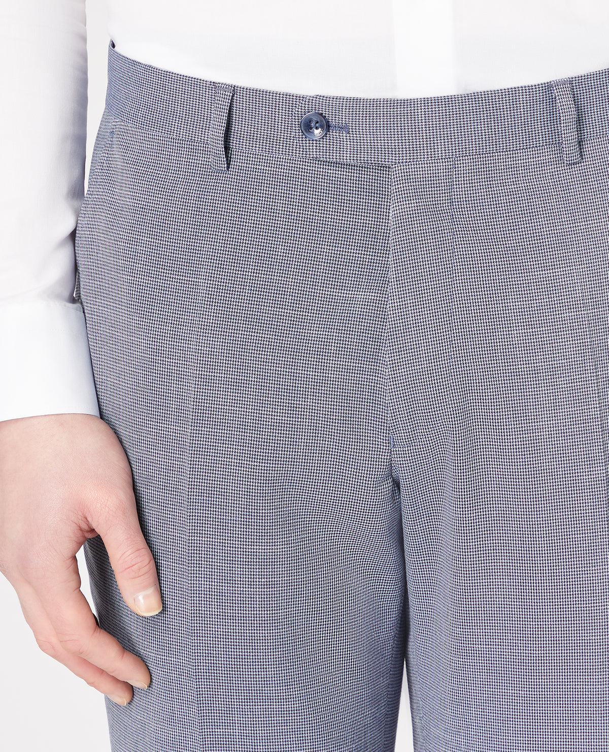 Remus Uomo Palucci Formal Trouser - Blue (Piece 2)
