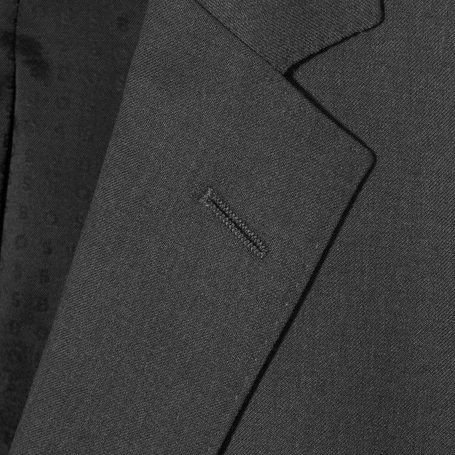 BOSS Slim Fit Virgin Wool Serge Suit Jacket – Grey