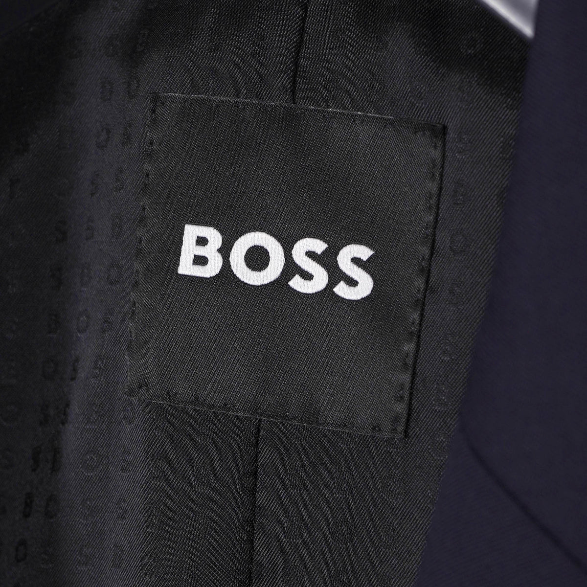 Boss Slim Fit Virgin Wool Serge Jacket - Navy (Piece 1)