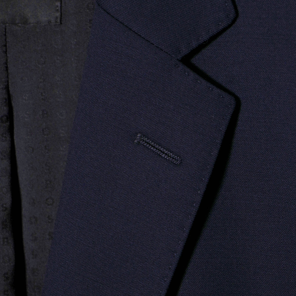 Boss Slim Fit Virgin Wool Serge Jacket - Navy (Piece 1)