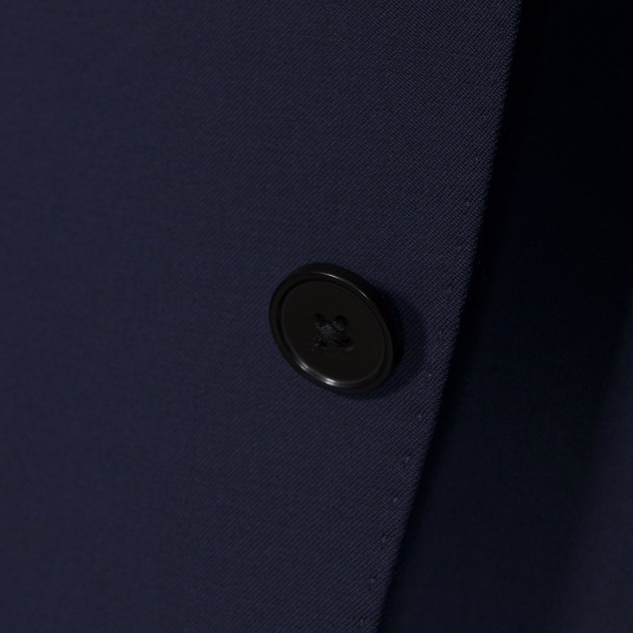 BOSS Slim Fit Virgin Wool Serge Suit Jacket – Navy