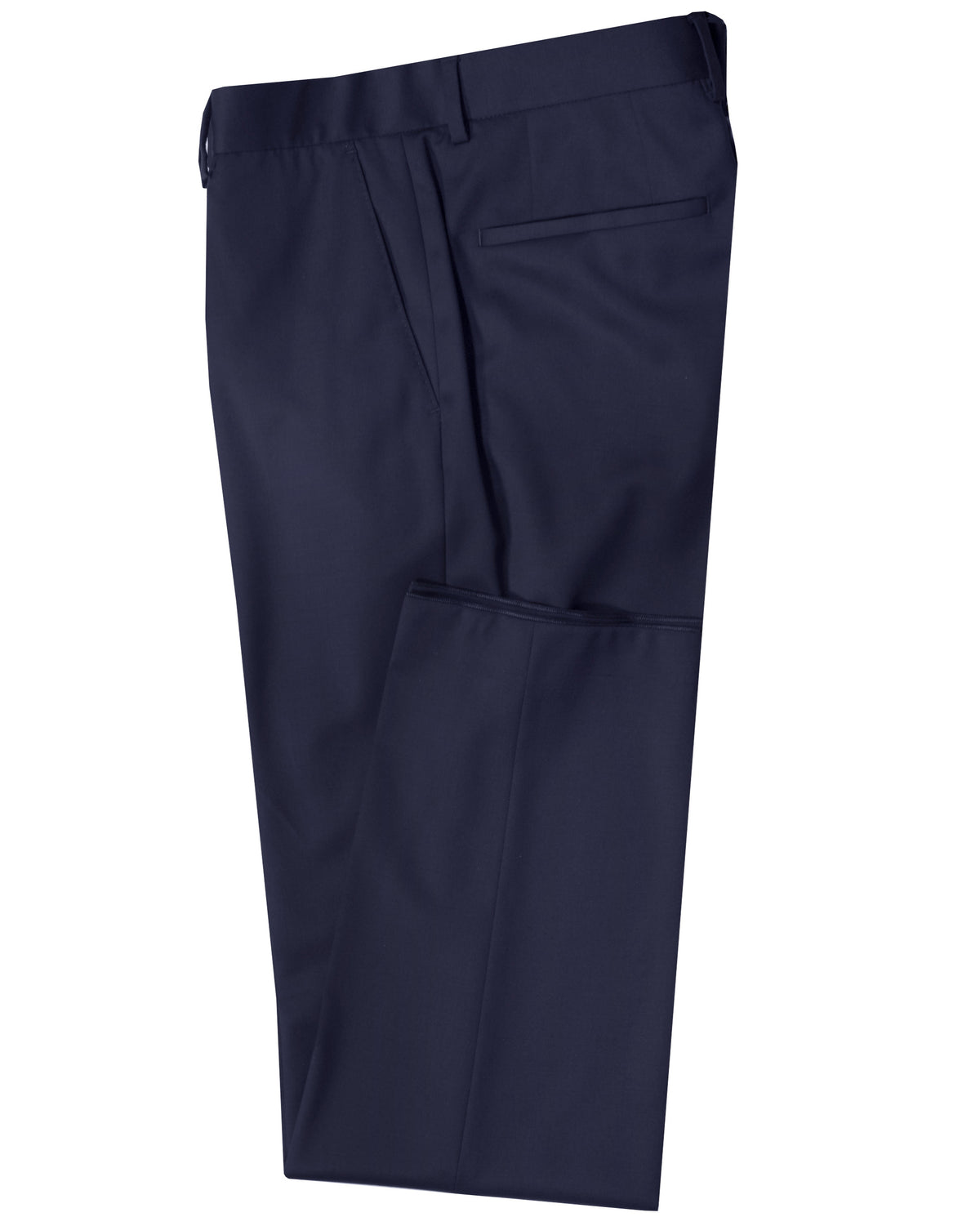 Boss Slim Fit Virgin Wool Serge Trousers - Navy (Piece 2)