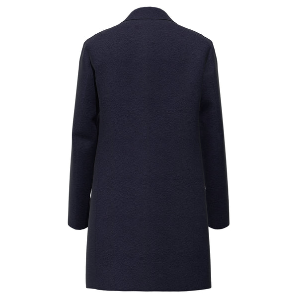 Boss 100% Virgin Wool Coat - Navy (C-Cam-J)