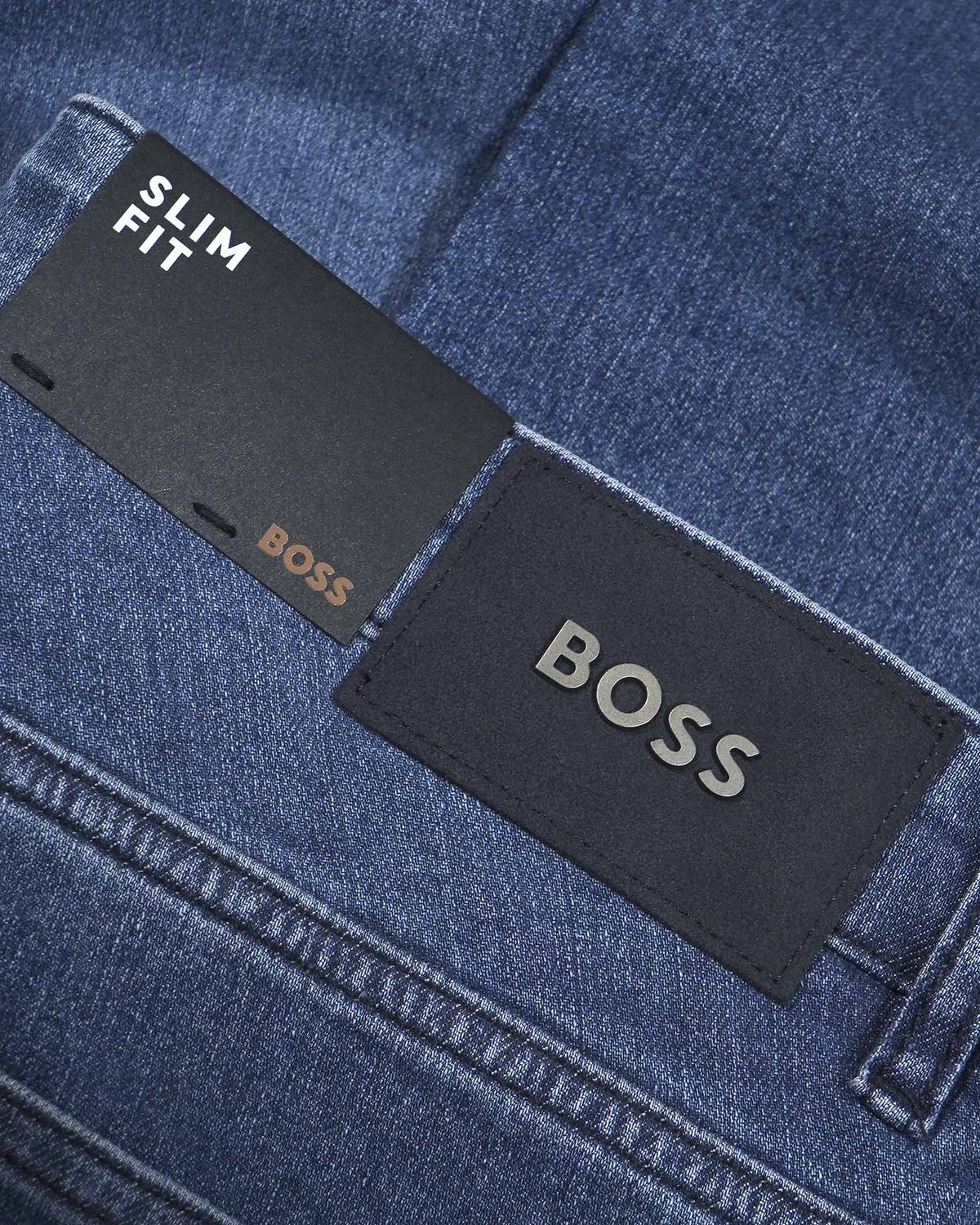 Boss Slim Fit Delaware Jeans - Navy