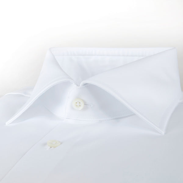 Stenströms Slimline Twill Shirt - White