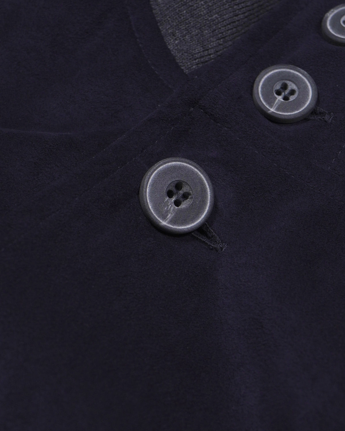 Gran Sasso Alcantara Jacket - Navy