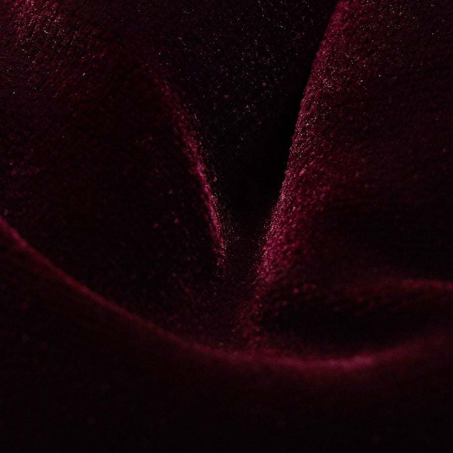 Eton Ready Tied Velvet Bow Tie – Burgundy