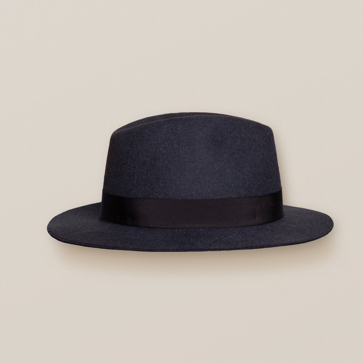 Eton 100% Wool Fedora Hat - Navy