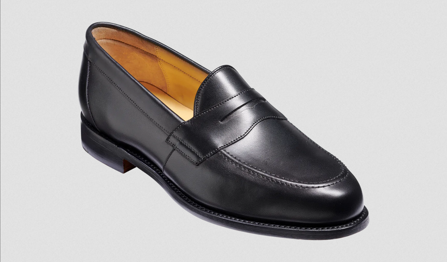 Barker Portsmouth Leather Loafer - Black