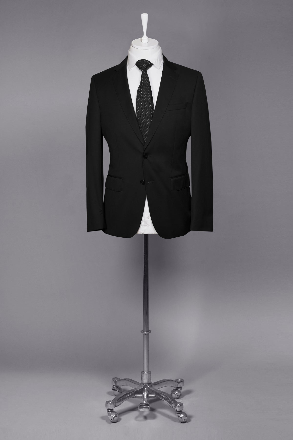 Boss Slim Fit Virgin Wool Serge Jacket - Black (Piece 1)