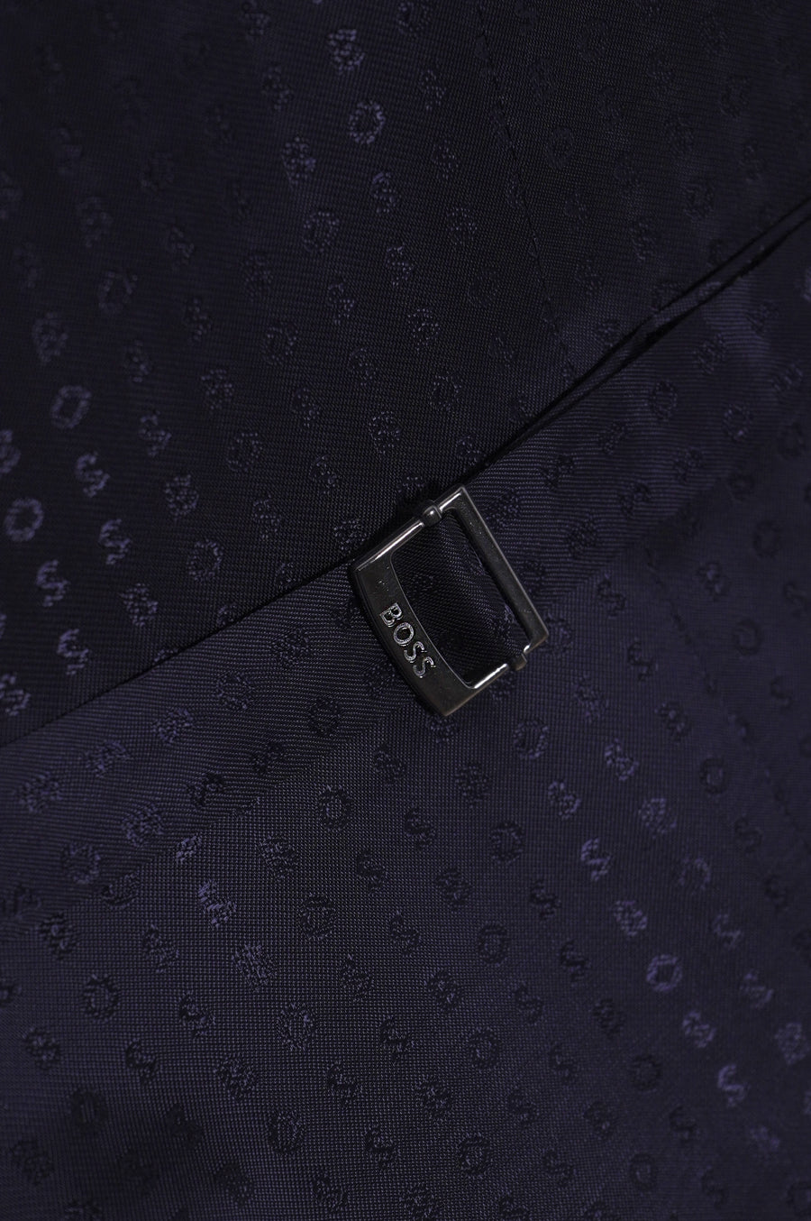 BOSS H-Huge 3-Piece Checked Suit – Blue