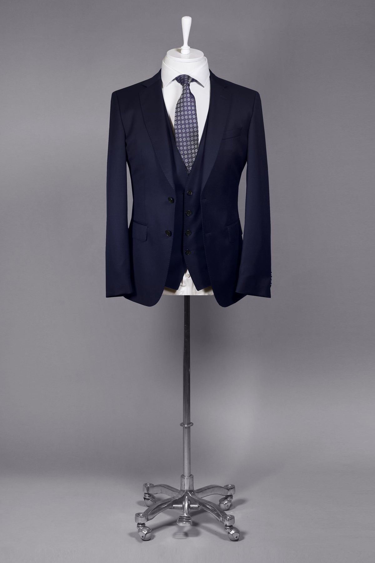 Boss Slim Fit Virgin Wool Serge Jacket - Navy (Piece 1)