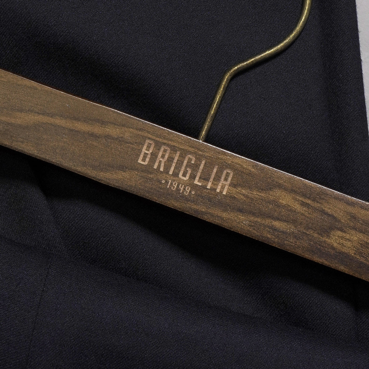 Briglia Flannel Wool Trousers - Navy