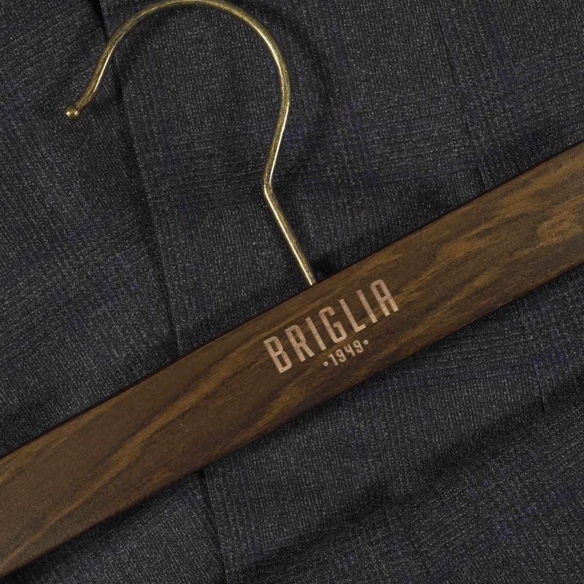 Briglia Formal Check Trousers - Grey