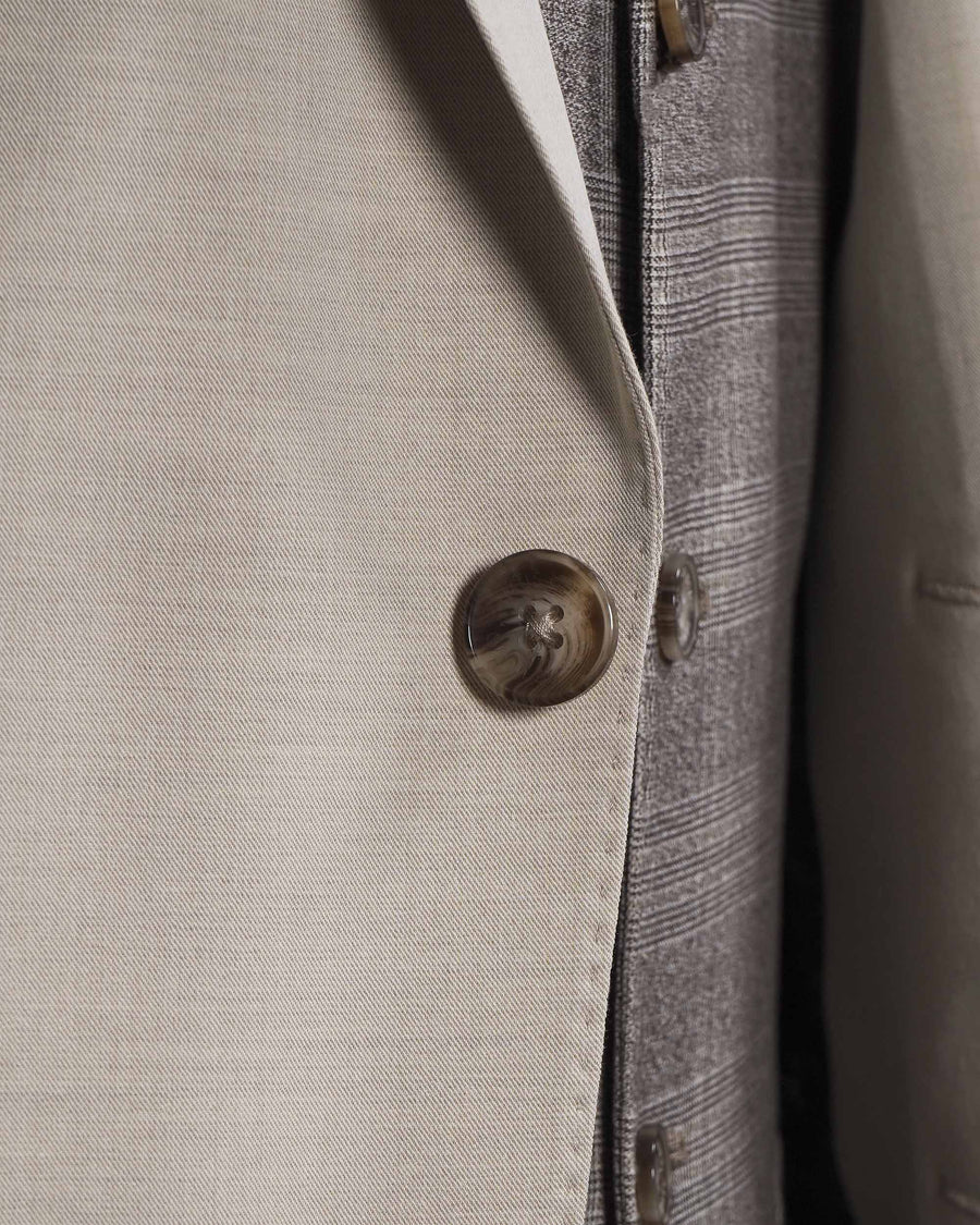 Remus Uomo Laurino 2 Piece Suit - Cream (Jacket & Trousers)