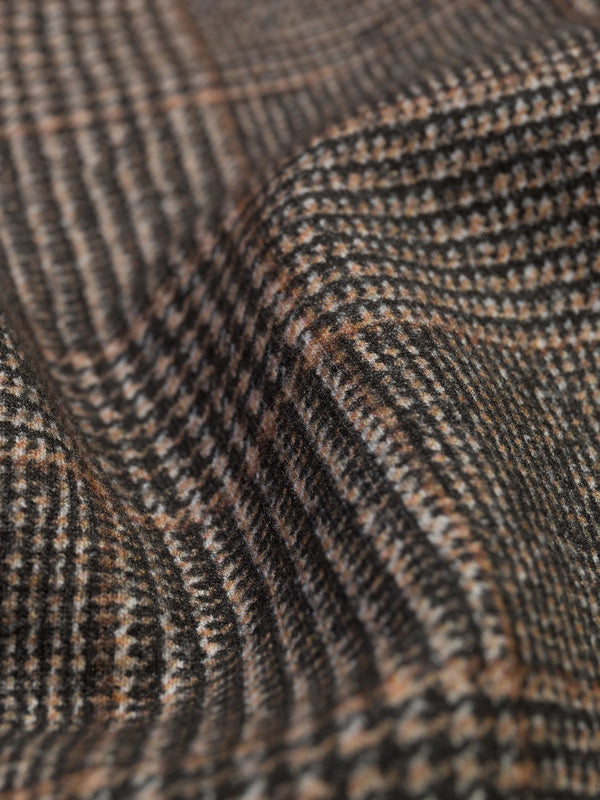 Circolo 1901 Check Tailored Trousers - Brown