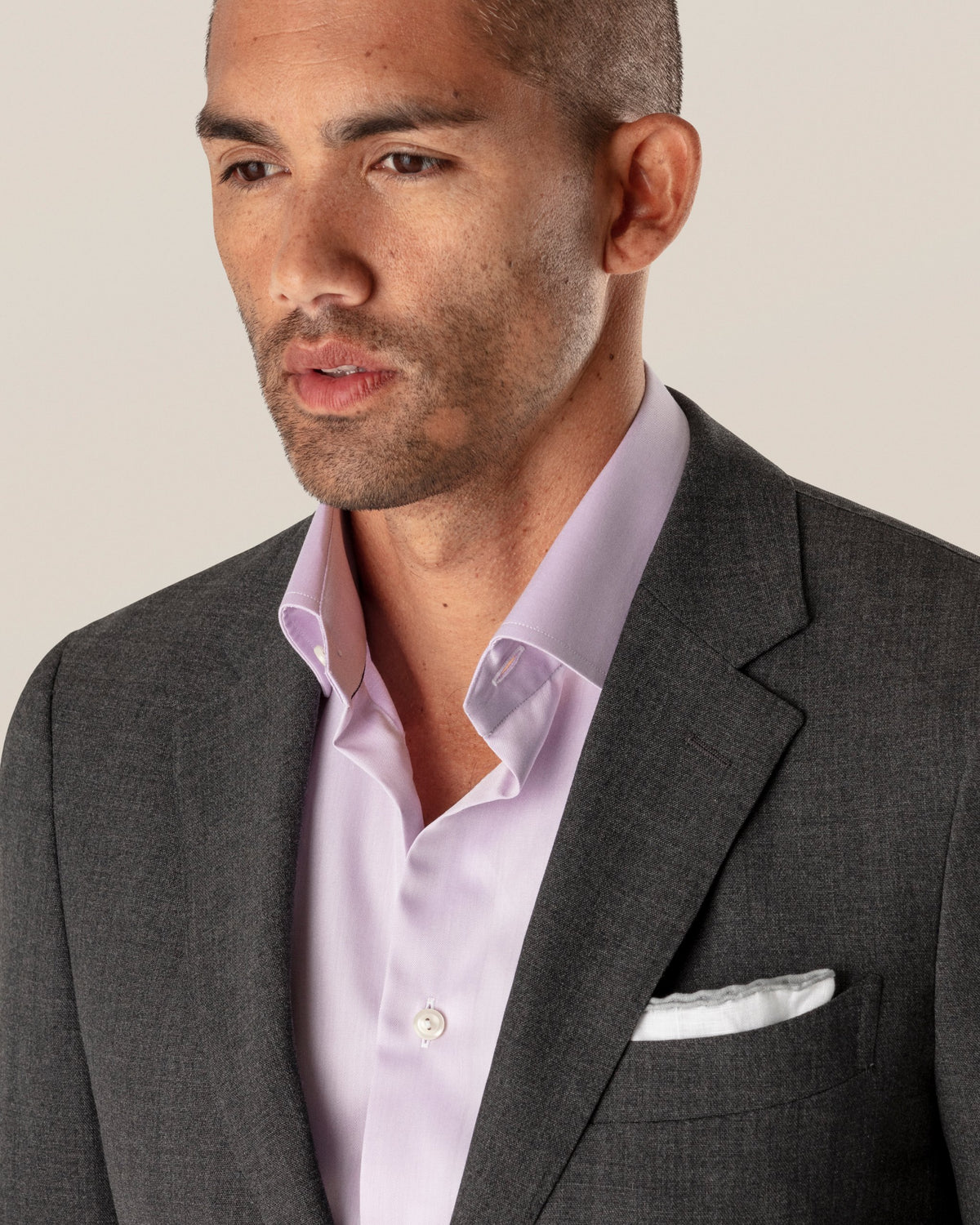 Eton Contemporary Fit Signature Twill Shirt - Purple