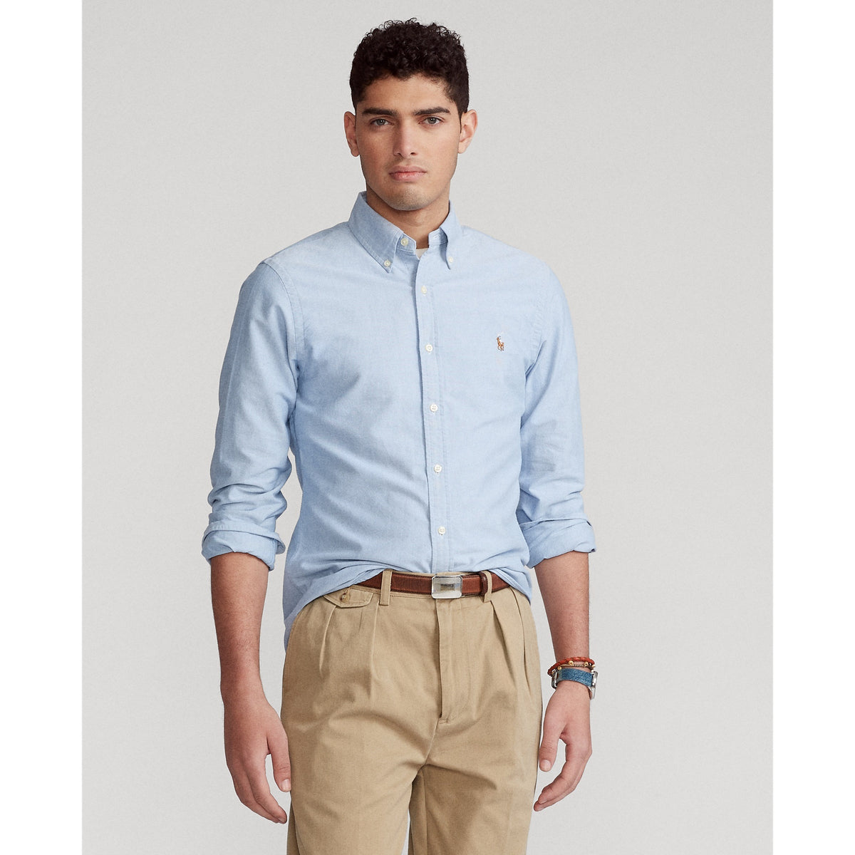 Polo Ralph Lauren Slim Fit Oxford Shirt - Blue