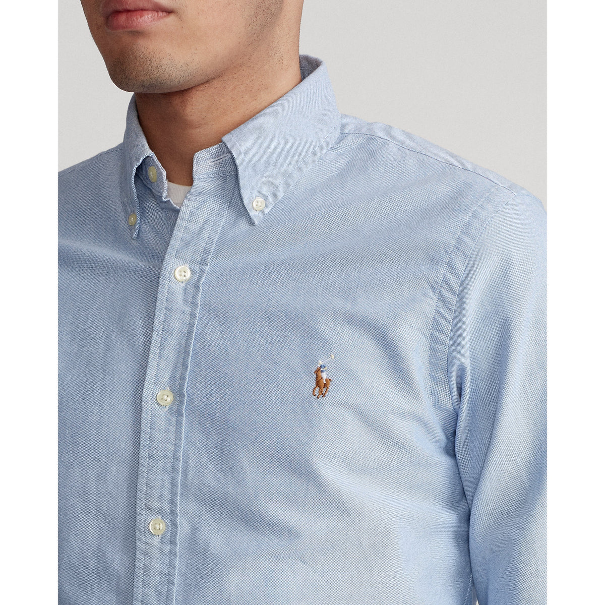 Polo Ralph Lauren Slim Fit Oxford Shirt - Blue