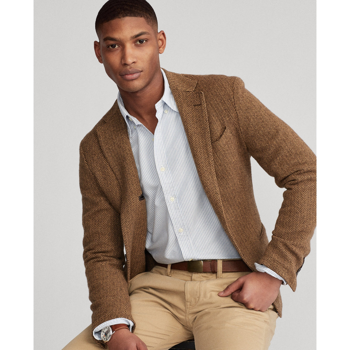 Polo Ralph Lauren Slim Fit Oxford Sport Shirt - Blue