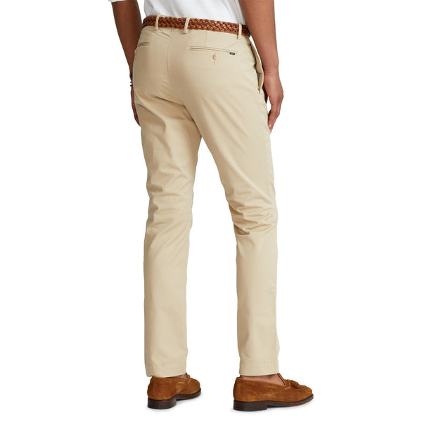 Polo Ralph Lauren Stretch Slim Fit Chino Pant - Beige - Galvin for Men