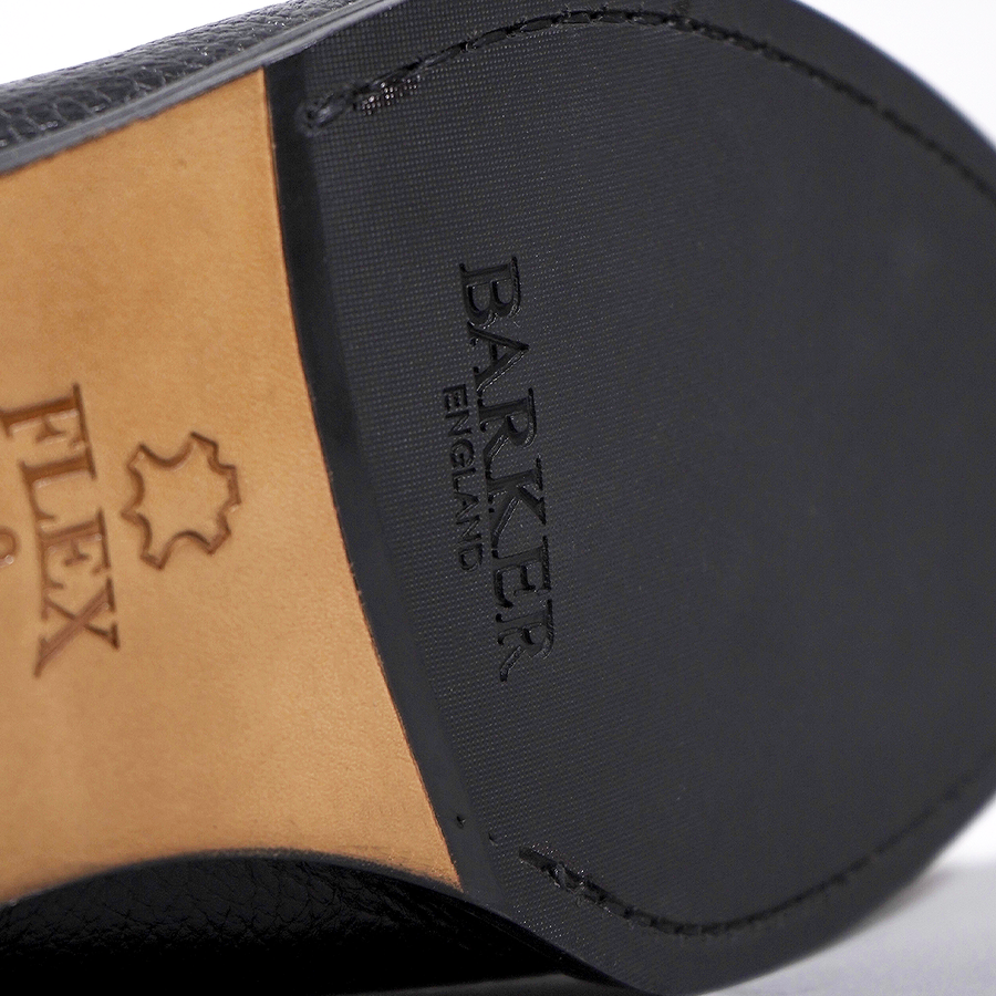 Barker Ramsgate Toe-Cap Oxford Shoe - Black