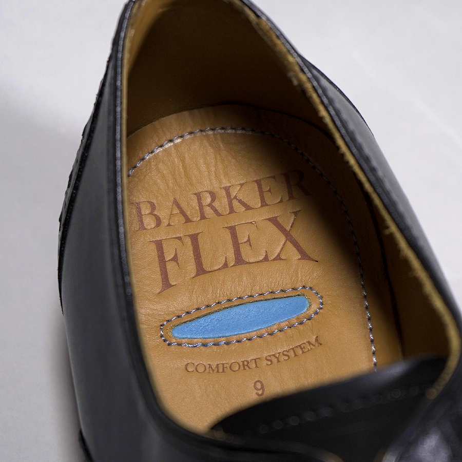Barker Ramsgate Toe-Cap Oxford Shoe - Black