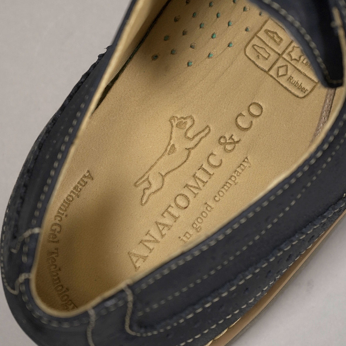 Anatomic Tucano Brogue - Navy