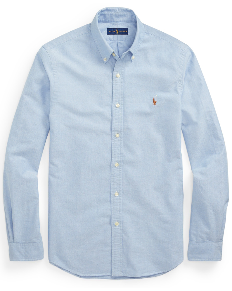 Polo Ralph Lauren Slim Fit Oxford Shirt - Blue