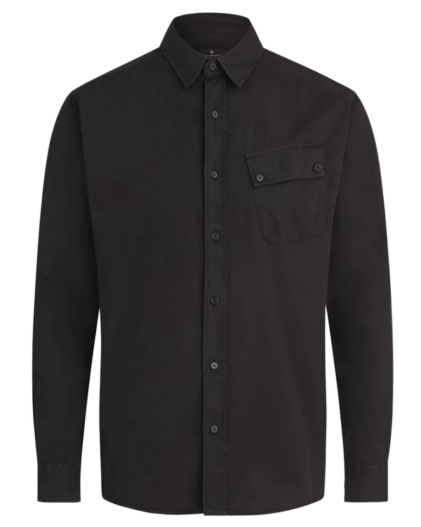 Belstaff Cotton Twill 'Pitch' Shirt - Black