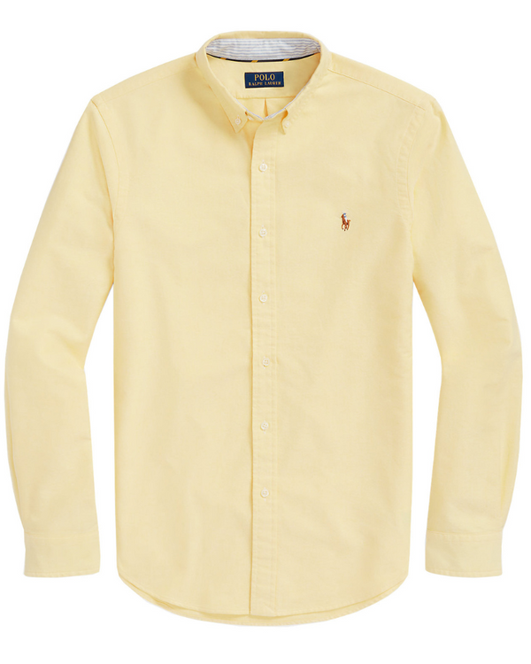 Polo Ralph Lauren Slim Fit Oxford Shirt - Yellow
