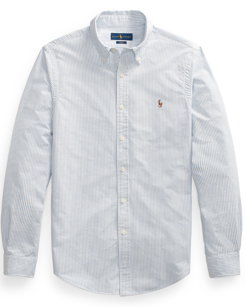 Polo Ralph Lauren Slim Fit Oxford Sport Shirt - Blue