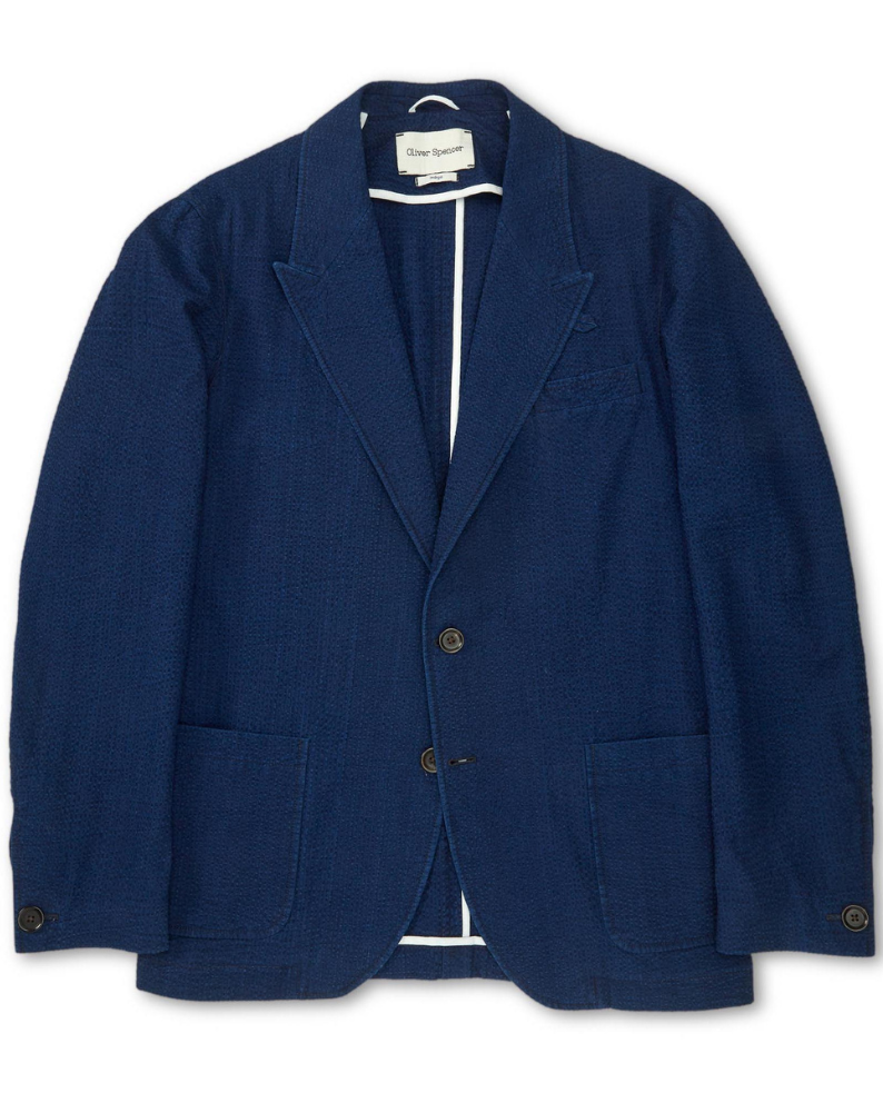Oliver Spencer Mansfield Jacket - Blue