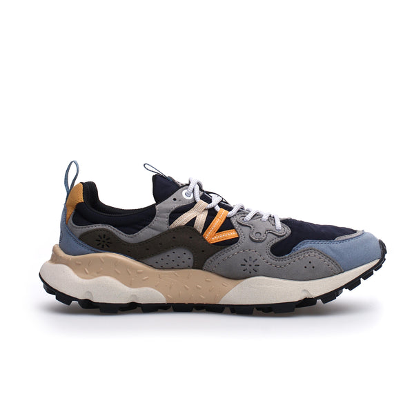 Flower Mountain YAMANO Man Eco Suede and Nylon - Navy / Grey