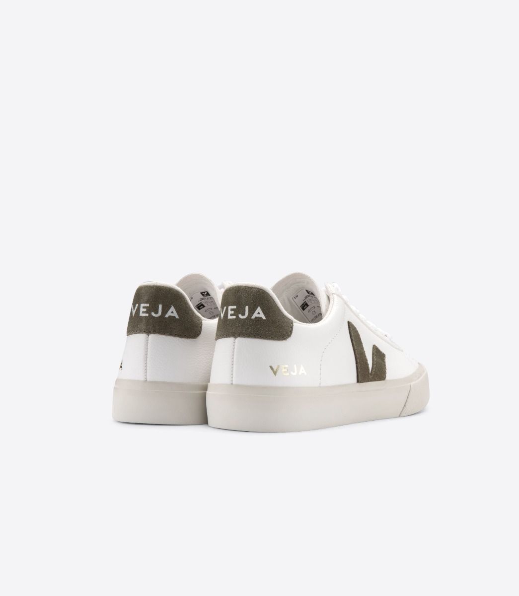 Veja Campo Chromefree Leather - White / Khaki (MAN)
